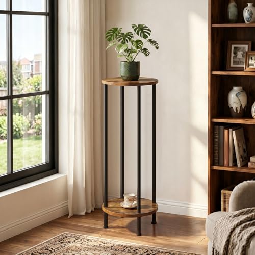 Support pot de fleur HOOBRO pour surélever vos plantes et libérer le sol - 6