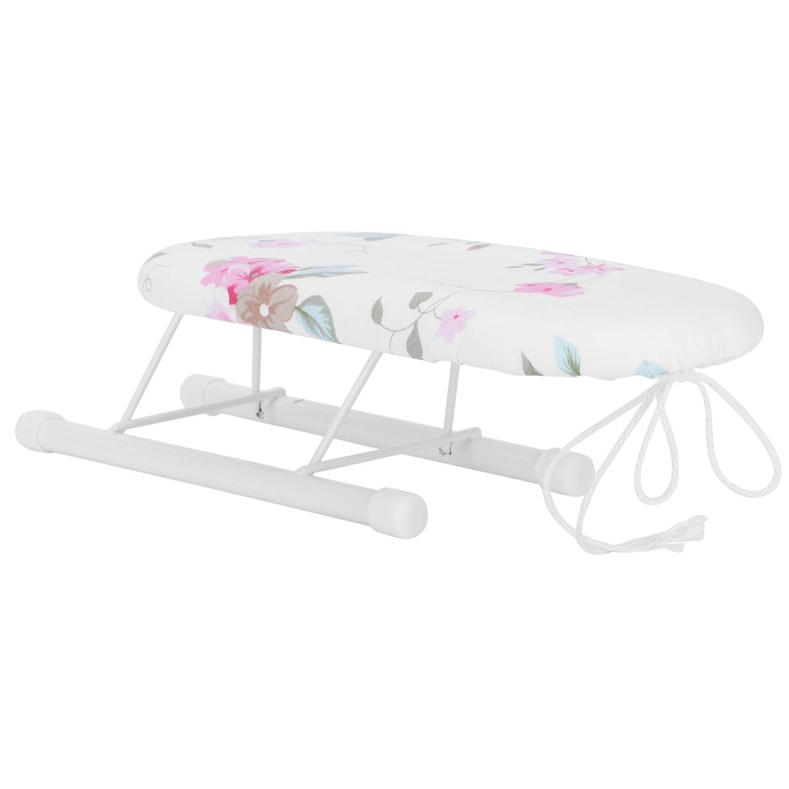Ironing Board Table, Mini Ironing Board Foldable Sleeve Cuffs Collars Table for Home Travel Use Board Space Saving Portable Handling Sewing with Iron Rest Plate Marvellous Multi(Flower Pattern 1)