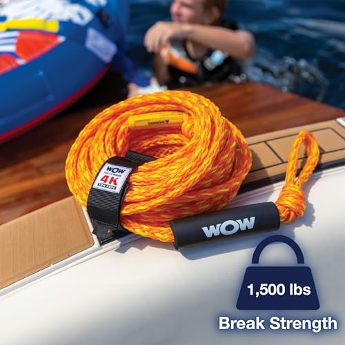 Wow Sports Tow Rope – Heavy Duty Boat Towable Rope view 2