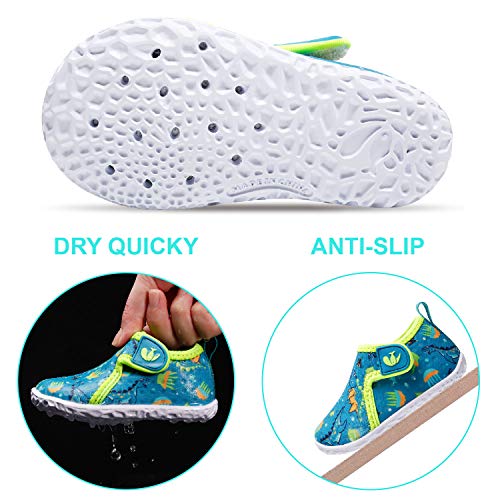 Image of FEETCITY Baby Boys Girls Water Sport Shoes Barefoot Kids Aqua Socks Quick-Dry Beach Swim Pool Shoes