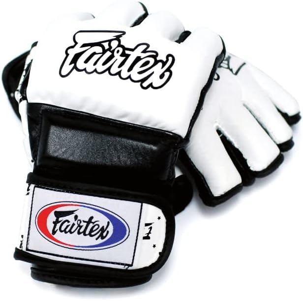 Fairtex MMA FGV17 mitaines de combat blanches de grappling et sac de frappe