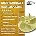 ALL PARTS ETC. Upright Vacuum Cleaner Motor Fan Replacement Compatible with Oreck XL, Part #09-75300-01 | Vacuum Cleaner Impeller