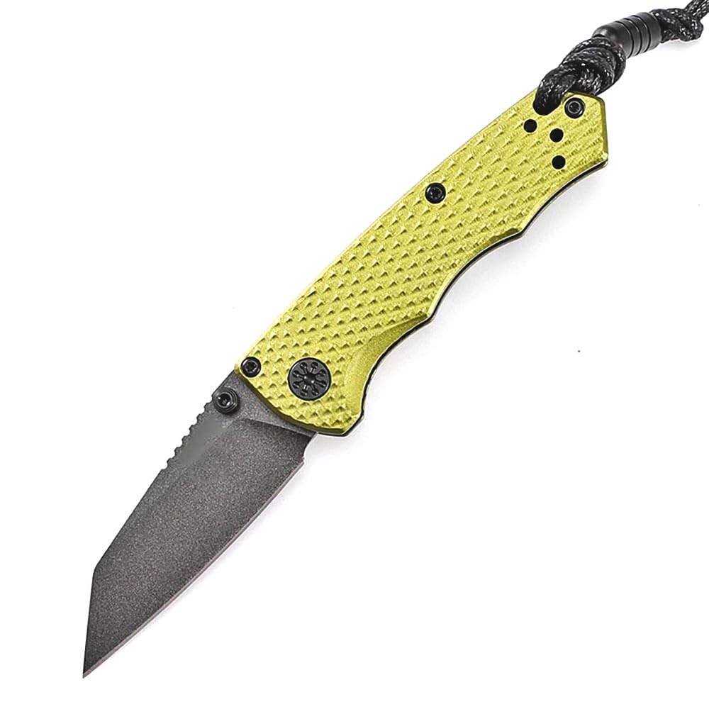 Couteau de poche léger Joa fini les outils lourds avec ce couteau pliant antidérapant vert