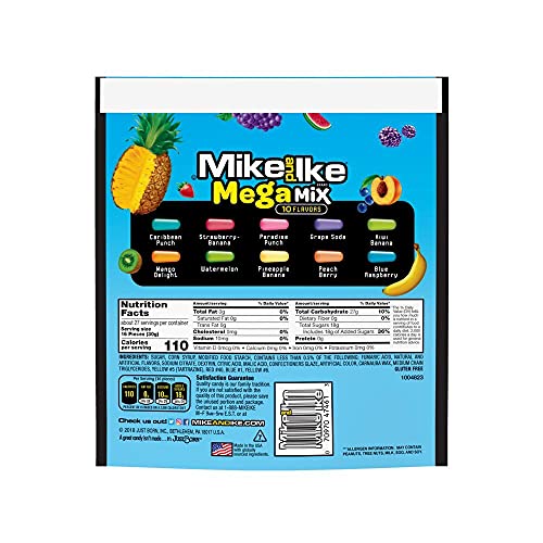 Mike & Ike, Mega Mix, 28.8 Ounce #TOP1