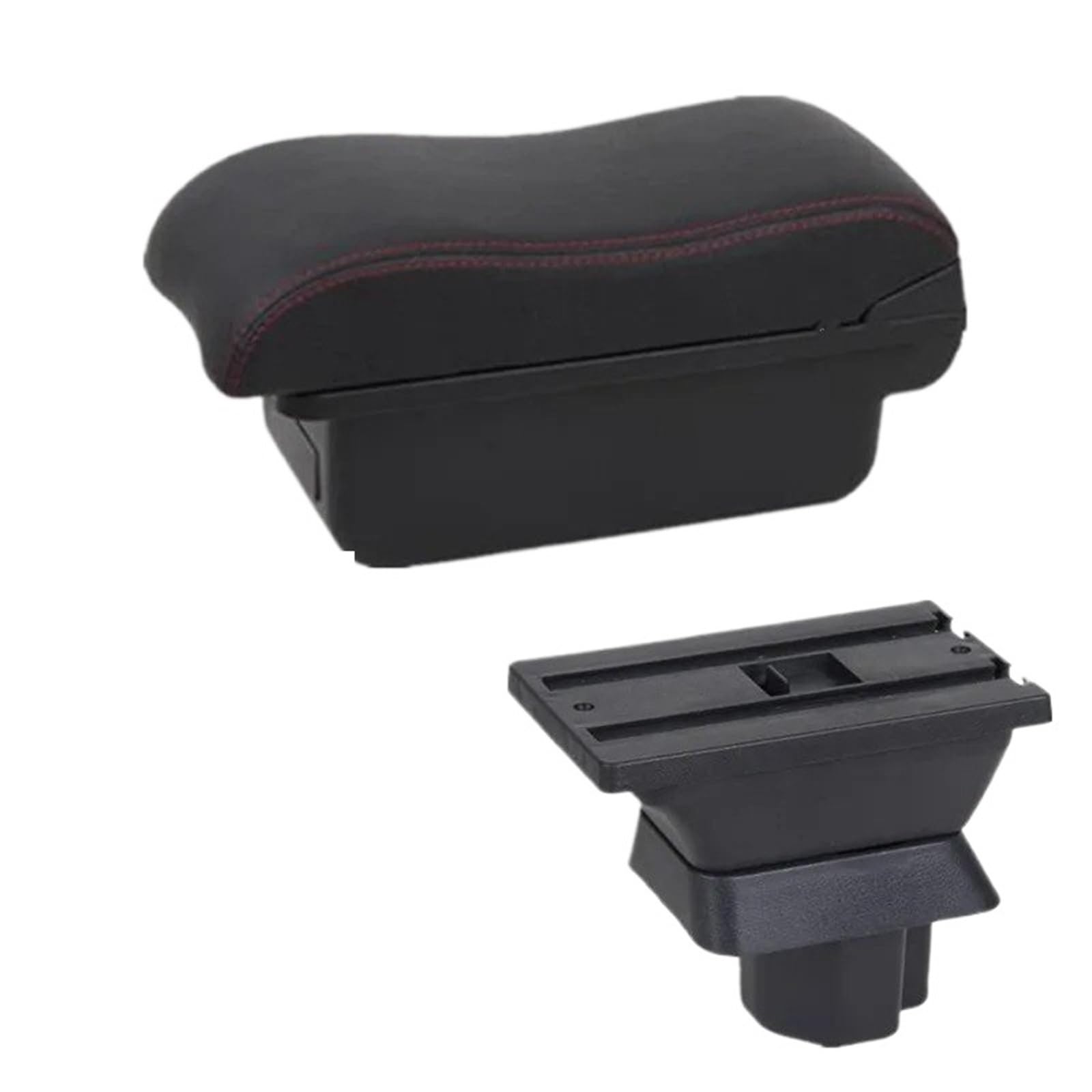 JMOLXURI Car Armrest Box For Mazda 2 For Demio Armrest Box Center Console