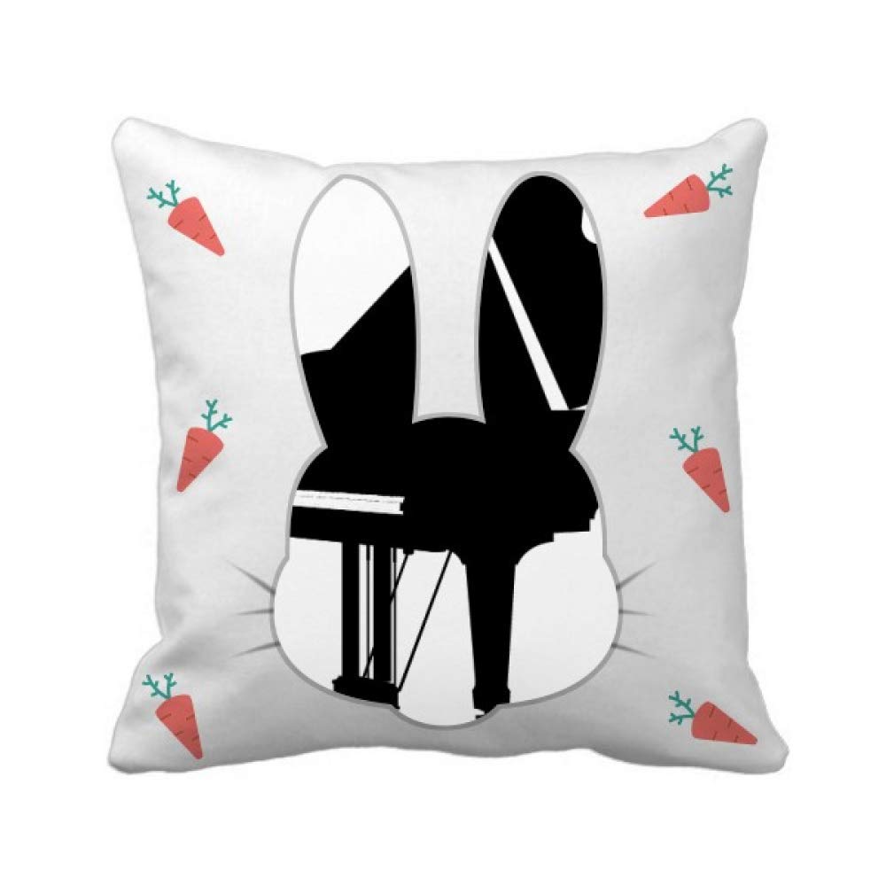 Coussin piano classique instrument cadeau lapin pour canapé