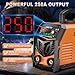 SOARFLY Stick Welder, 250Amp ARC Welding Machine with Large LED Display, Dual Voltage 110V/220V IGBT Inverter Portable Welder w/10 Rods, Ground Clamp, Electrode Clamp, Hot Start, Arc Force, Anti-Stick