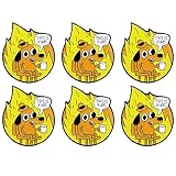 Divertido pin esmaltado lindo broche de botón de dibujos animados, Esmalte