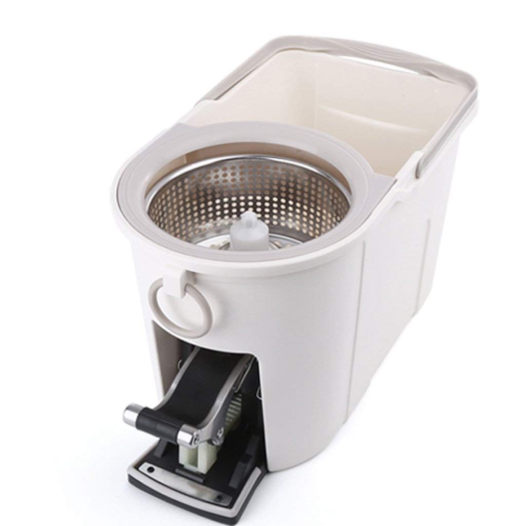 Mop Giratório 360 Com Centrifuga Inox Com Refil De Microfibra E Cabo Em - Foto 10