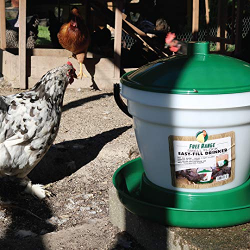Harris Farms Poultry Drinker | Simple and Easy to Use for Any Size Flock | Made of BPA-free Plastic | 3.5 Gallon - Thumbnail 2