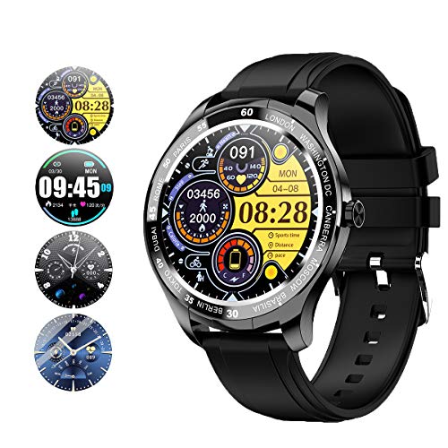 kuoleopa Smart Watch for Men Women,IP67 Swimming Waterproof Smartwatch for Android Phones and iOS Phones Compatible iPhone Samsung, Fitness Tracker with Heart Rate,Blood Pressure,Sleep Tracker(Black) kuoleopa Smart Watch for Men Women,IP67 Swimming Waterproof Smartwatch for Android Phones and iOS Phones Compatible iPhone Samsung, Fitness Tracker with Heart Rate,Blood Pressure,Sleep Tracker(Black)
