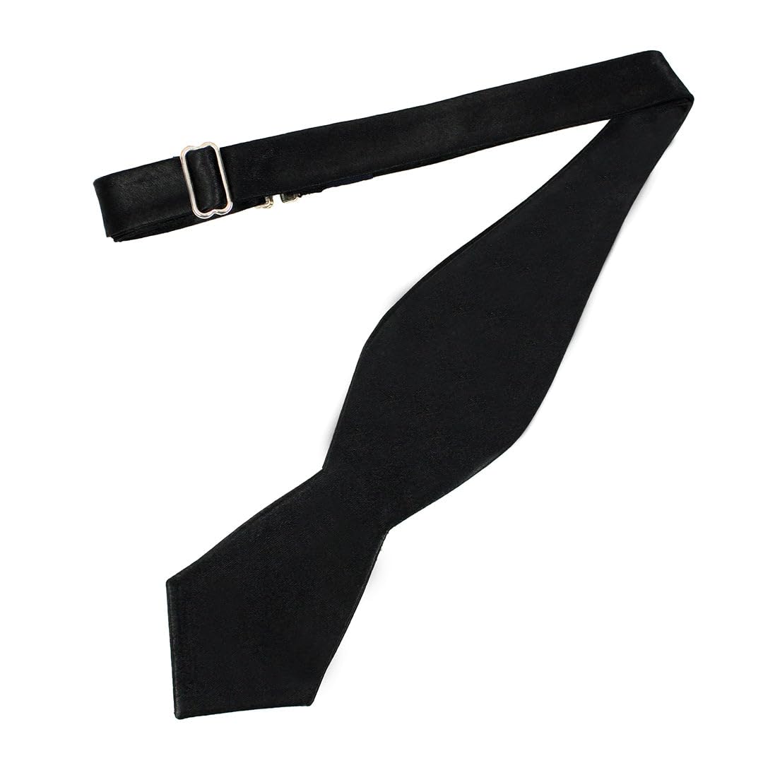 PELUCHE Premium Black Bow tie for Men