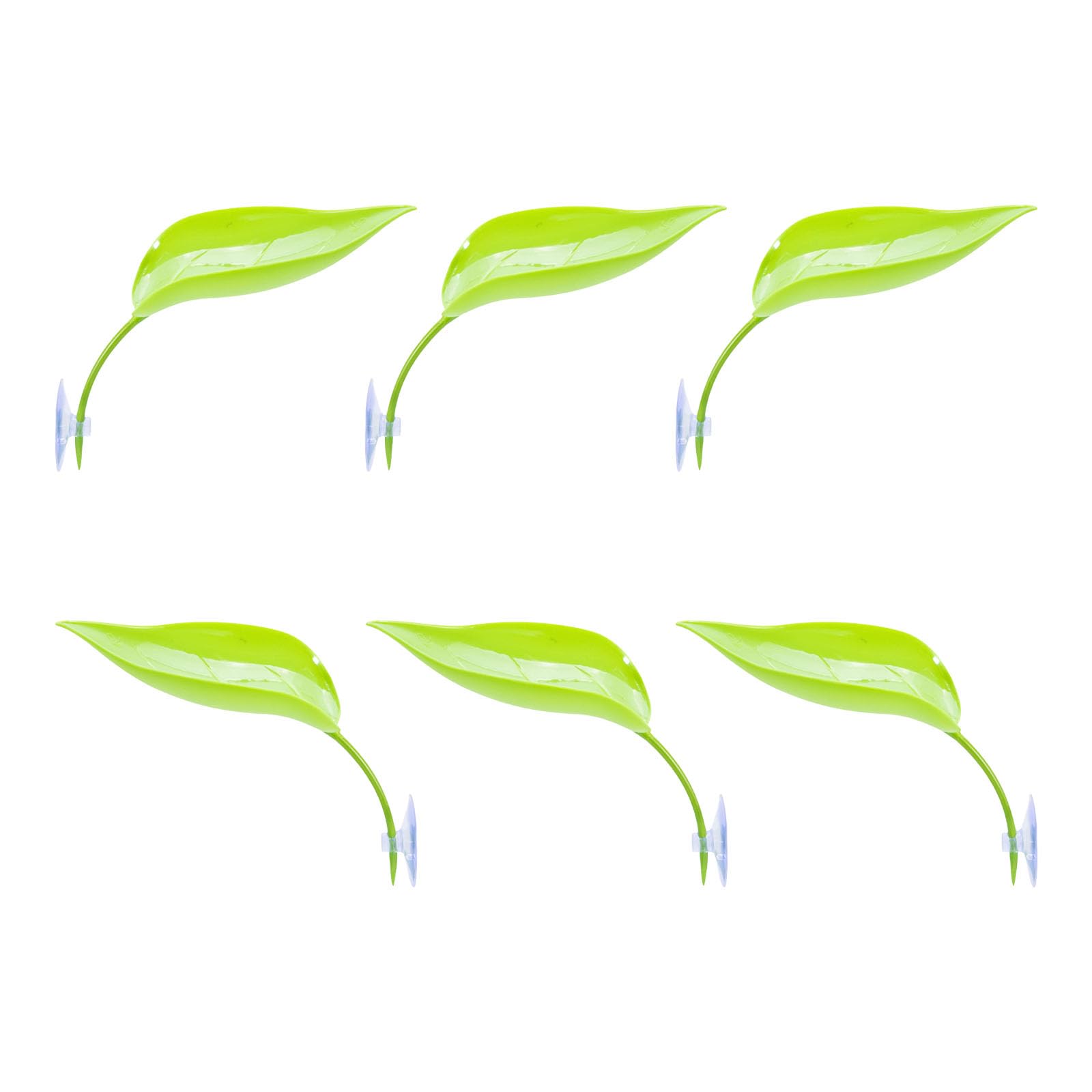 YWLUUOO Turtles and Frogs Basking Platform 6PCS Suction Cup Fishtanks Terrariums Accessories with for Reptiles Amphibians Amphibians Habitat Accessories