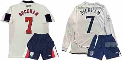 【良品】2002 イングランド代表 ホーム ユニフォーム #7 ベッカム 2002年ワールドカップ イングランド代表 7番 ベッカム - メルカリ