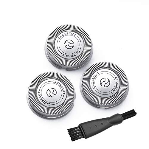 Desfaidy 3Pack Electronic Shaver Head Cutter Replacement Blades Parts Compatible with Philips Norelco HQ4 HQ30 HQ40 HQ46 HQ130 HQ912 HQ481 HQ6695 PQ208