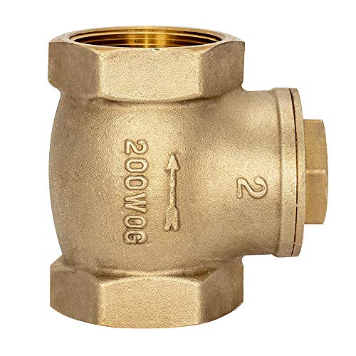 EZ-FLO 20431LF Brass Swing Check Valve