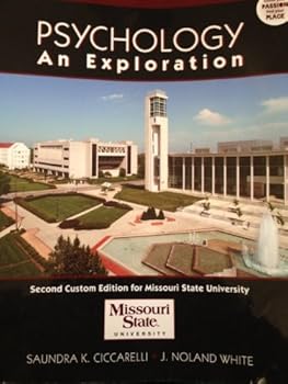 Paperback Psychology an Exploration (Second Custom Edition for Missouri State University) Book