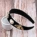 Vintage Black Band Simulated Pearl Bead Flower Hairbands for Women Fashion Alloy Metal Glass Rhinestone Crystal Bee Butterfly Headband Jewelry (Insect)