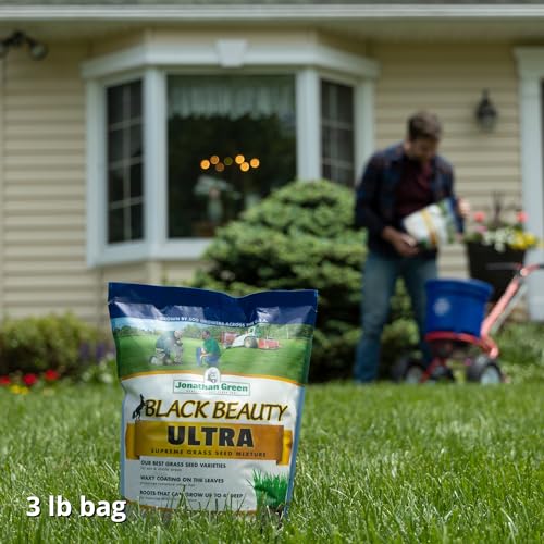 Image of Jonathan Green 10321 Black Beauty Ultra Grass Seed Mix, 3 Pounds