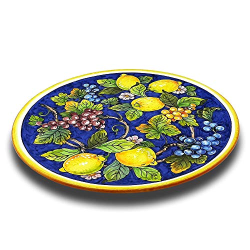 Large 16 inch Ceramic Pizza Plate Italian dinnerware