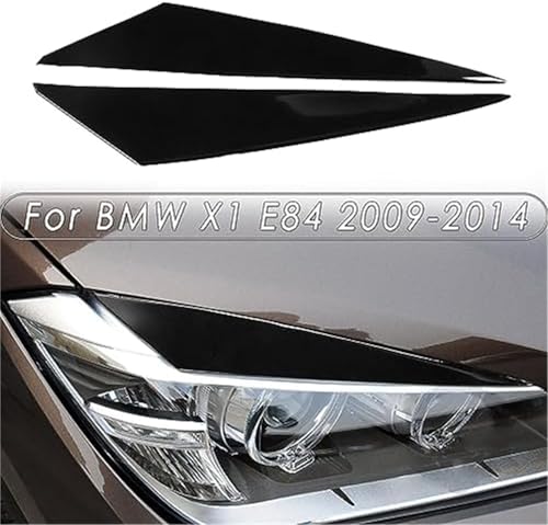 Couvercles de décoration paupières phares avant BMW X1 E84 - 3
