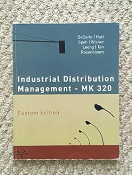 Paperback Industrial Distribution Management - MK 320 Book