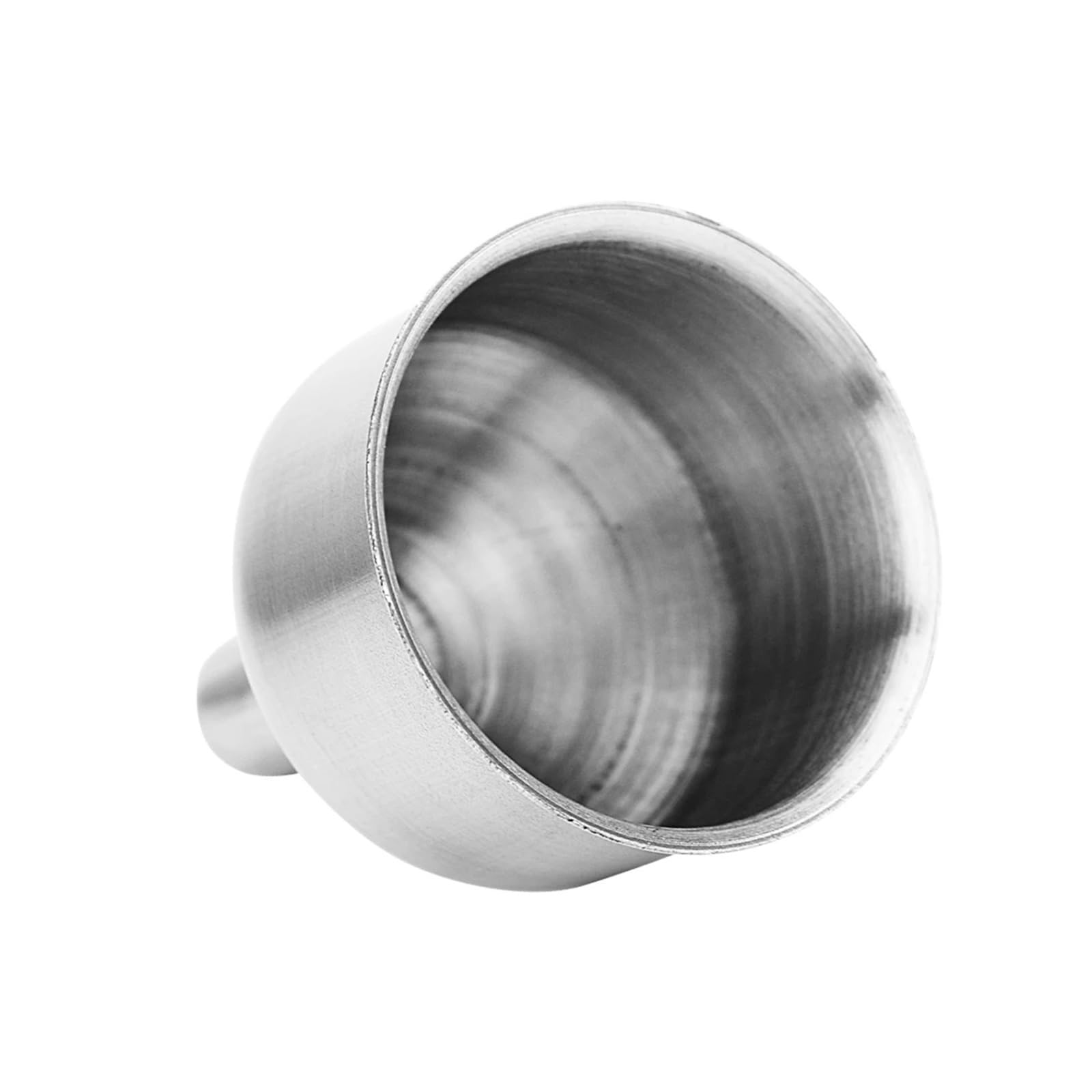 Embudo de Acero Inoxidable, Embudo De Acero Inoxidable Plata Dos Tamaños(L)