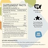 Omega-3 Supplement by PYM for Mood and Emotional Support (60 Count) | Omega-3 Fatty Acids, DHA, EPA & Vitamin E | Non-GMO, Gluten-Free, No Added Sugar