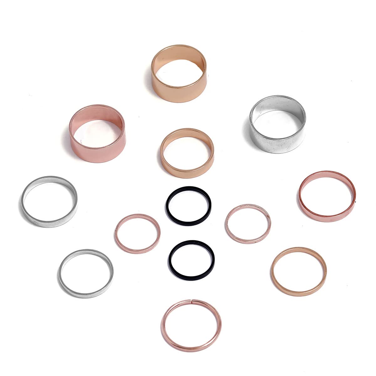 See full amazon price history chart for Shining Diva Fashion Latest Stylish Multicolor Metal Boho Midi Finger Rings for Women and Girls - Set of 13 (E13052r), Silver Shining Diva Fashion Latest Stylish Multicolor Metal Boho Midi Finger Rings for Women and Girls - Set of 13 (E13052r), Silver (B09JLW2F3W) Amazon Price History, Amazon Price Tracker