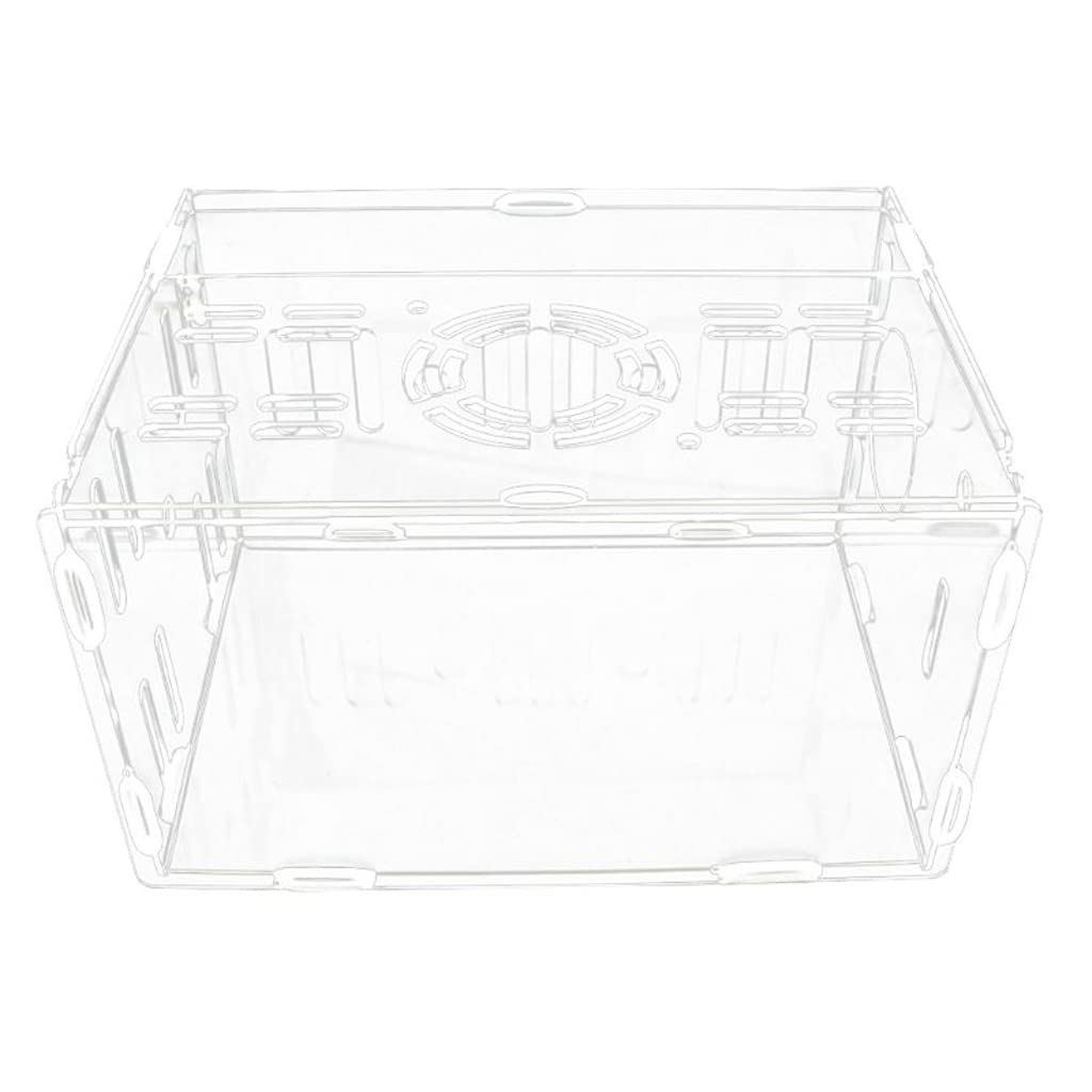 Jaula hámster Jaula de hámster Transpirable Transparente Castillo Jaula de hámster de acrílico de Lujo pequeña Villa para Mascotas Jaula de Animales pequeños Hábitat Animales pequeños