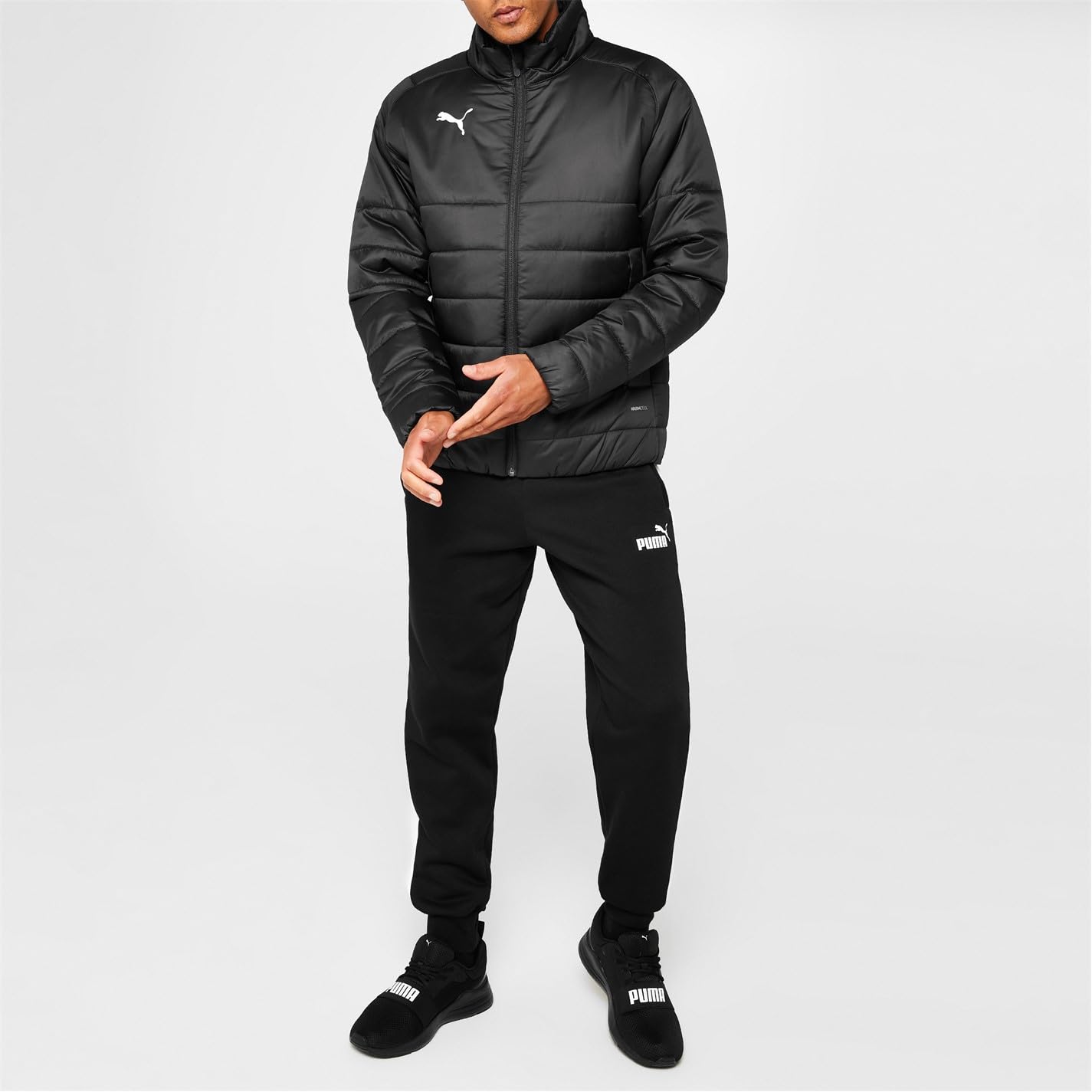 PUMA Liga Casuals Padded Jacket WarmCell Herren Jacke schwarz