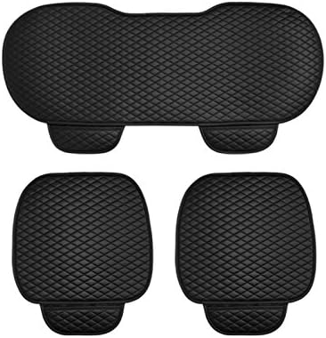 Amazon Melpeブランド メーカー保証書 ドライブグッズカーシート シートクッション 車用 シート 汚れ防止 取付簡単 運転席助手席用 後部座席用 シートクッション 車 バイク
