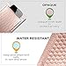 ABC PACK & SUPPLY Rose Gold Metallic Bubble Mailers, 5 x 9 Inches. Pack of 25 Metallic Bubble Envelope Mailer. Padded Envelopes Waterproof. Opaque Self Seal Mailers for Cosmetics