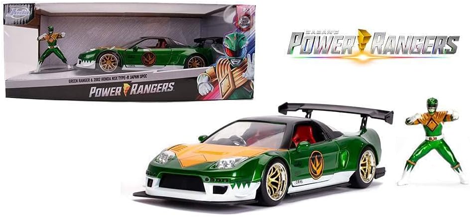 Bеѕt Dеаl 🛒 Jada 1:24 Diecast 2002 Honda NSX with Green Ranger Figure