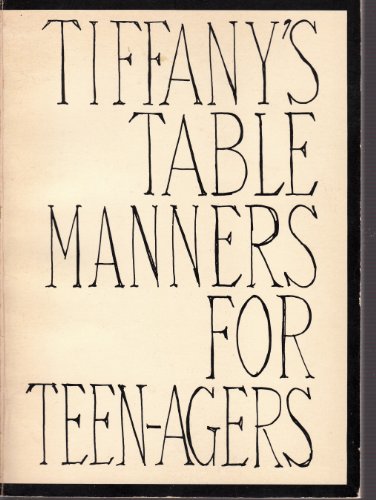 Tiffany's Table Manners 0679241086 Book Cover