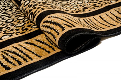 Carpeto Rugs Tappeto Zebrato Salotto a Pelo Corto