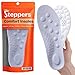 Original Steppers Insoles, 2026 4D Steppers Comfort Boosting Massage Insole, Memory Foam Thermal Insoles, Comfy Insole with Arch Support for Men and Women (Grey, Extra Small (EU 37-38))