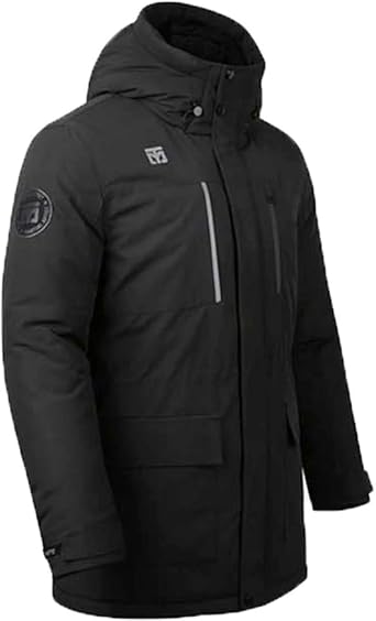 MOOTO Taekwondo Europa Winter Puffer Jacket Eco Excellent Warm Material Wellon TKD MMA Martial Arts 100_Large Black