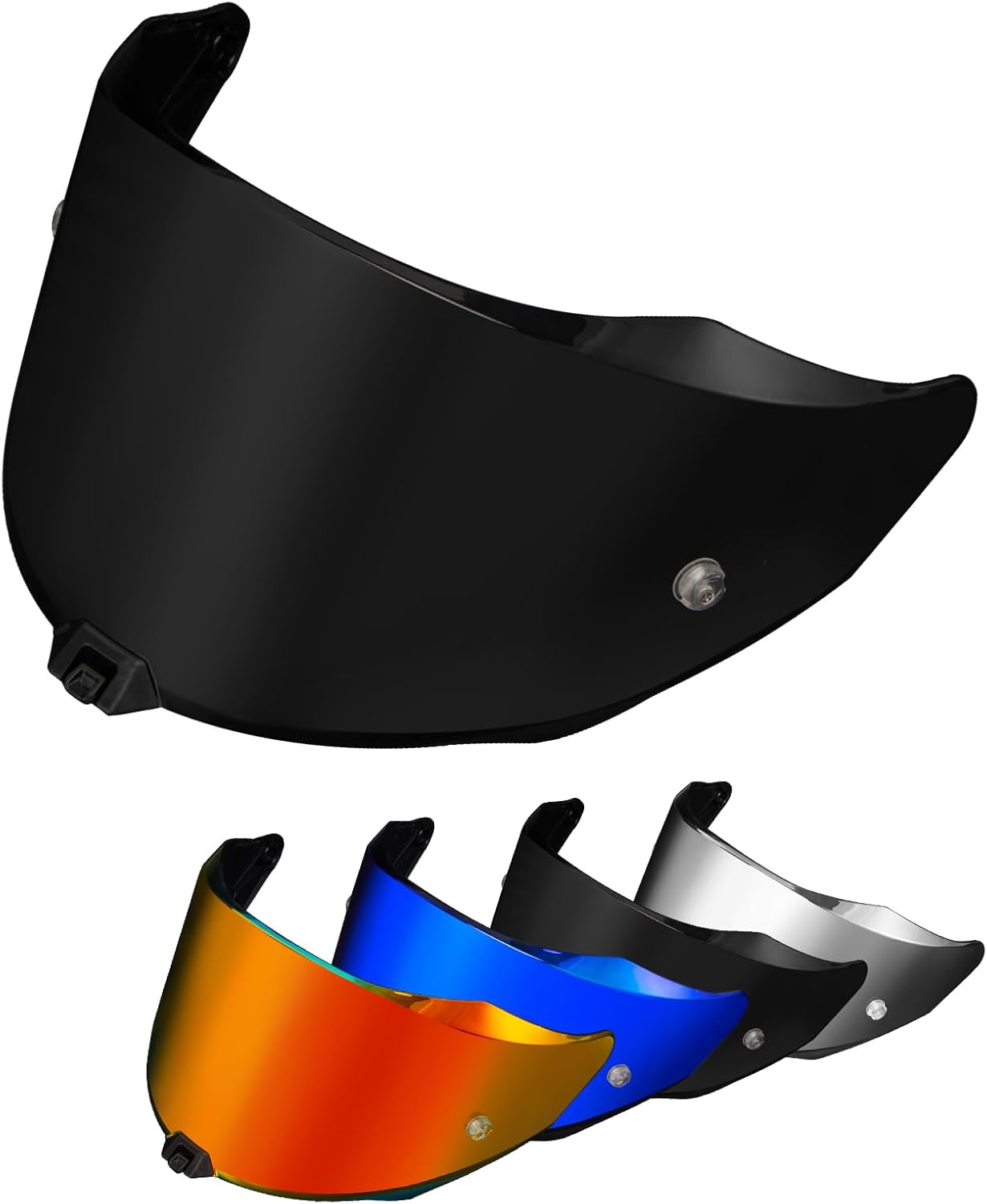 Photochromism R2R Helmet Tinted Visor R2R Face Shield Replacement for KYT R2R,Photochromic