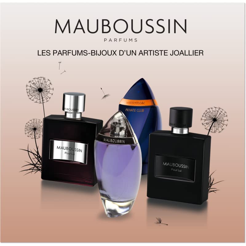 Mauboussin - Eau de Parfum Homme - Pour Lui - Aroma a Helecho \u0026 Moderno -  100ml : Amazon.es: Belleza