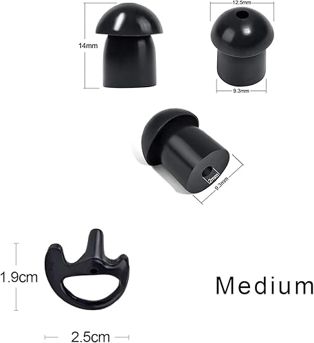 Miniatura 9 de Tubo acÃºstico en espiral de repuesto, tubo de audio de vigilancia para auriculares Motorola Kenwood Baofeng Retevis Walkie-Talkie (transparente con