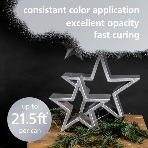 Image of Silver Paint Spray Crush Semi Gloss | Silver Spray Paint