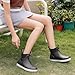CKWLXQY Women's Deck Boots, Waterproof Ankle Rain Boots with Anti-Slip Traction, Rubber Garden & Fishing Boots for Boating, Camping, Farming & Outdoor Work