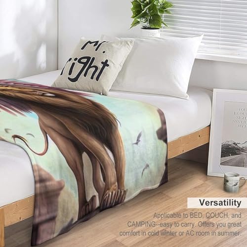 Couverture Lion Impression 3D : apportez force, chaleur et douceur à votre linge de lit - 6
