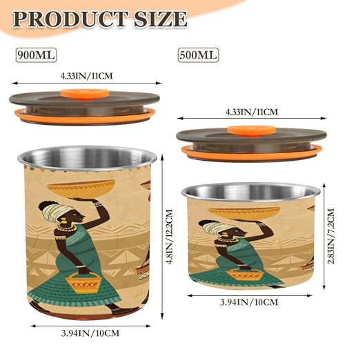 Contenedor hermético de café de acero inoxidable 30 oz miniatura 3