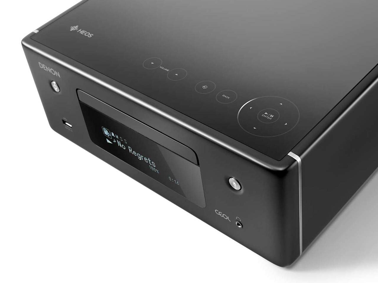 Denon N-10BK Mini impianto audio domestico Bluetooth Nero 130 W, AIFF,ALAC,DSD,FLAC,WAV