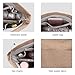 Lckaey Premium Nylon Purse Organizer for neverfull Tote Handbag insert for longchamp and goyard tote Organizers 3097Brown-Mini