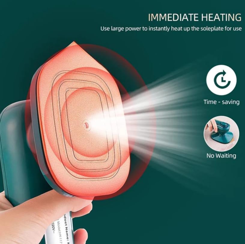 Nexivara Mini Portable Steam Iron 1 Count - Image 3