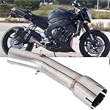 Materiale: acciaio inossidabile. Terminale Di Scarico Per Motocicletta Per Yamaha Per Fazer FZ1 FZ1N FZ1000 FZ 1 1N 1000 2006-2015 2014 2013 2012 2011 2010 Tubo Di Collegamento Centrale