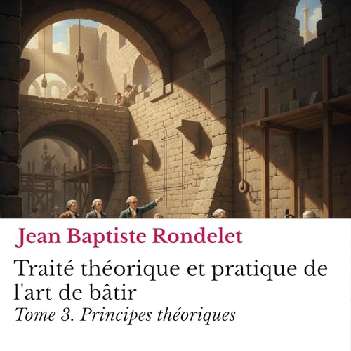 Page de couverture de Traité théorique et pratique de l'art de bâtir Tome 3